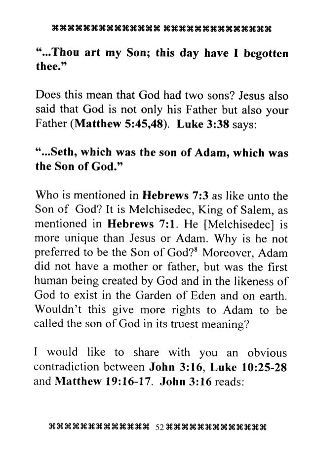 101 Clear Contradictions In The Bible By Shabbir Ally Pdf